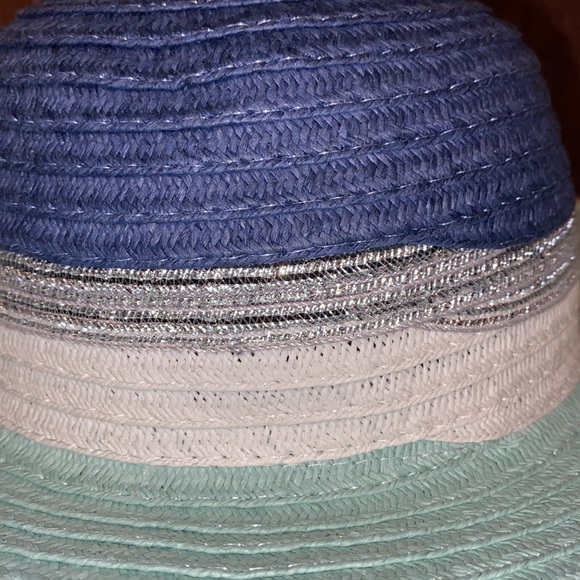 Elsie & Zoey Striped Sun Hat - Picture 7 of 12